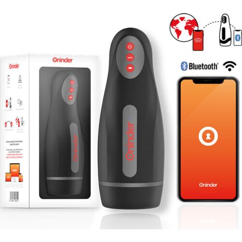 Masturbateur ONINDER SEOUL avec vibration et contrôle APP