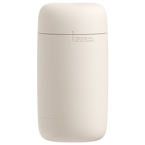 Masturbateur Tenga Puffy Latte — coque souple et texturée