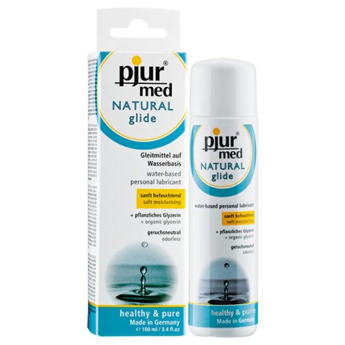 Lubrifiant Pjur Med Natural Glide 100 ml pour peaux sensibles