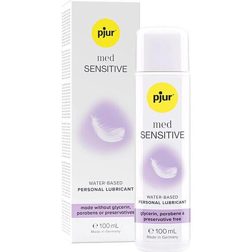 Lubrifiant Pjur Med Sensitive Glide 100 ml pour peaux sensibles