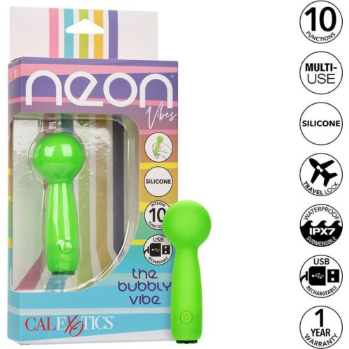 Mini masseur CALEXOTICS Neon Vibes 10 vibrations intenses