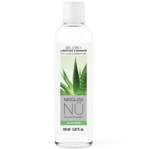 Lubrifiant et gel de massage MIXGLISS 2 en 1 Aloe Vera