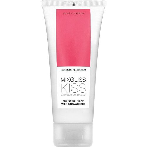 Lubrifiant à base d'eau Mixgliss Fraise 70 ml