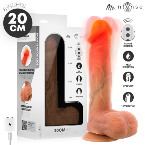 Vibrateur MR. INTENSE Logan 20 cm | Multifonction avec télécommande