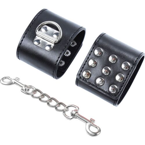 Menottes OHMAMA FETISH avec remaches ajustables