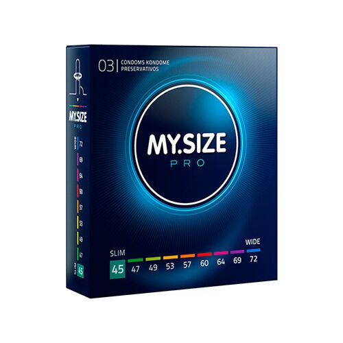 Préservatifs MY SIZE PRO 45 MM | Ajustement et confort