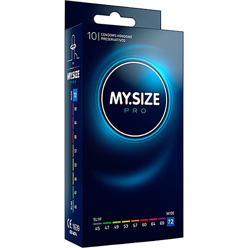 Préservatif My.Size PRO Talla 72 | Ajustement confortable