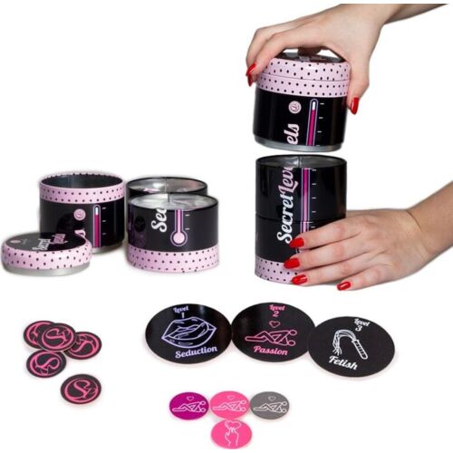 Jeu SECRETPLAY SECRET LEVELS - Combinaisons sensuelles