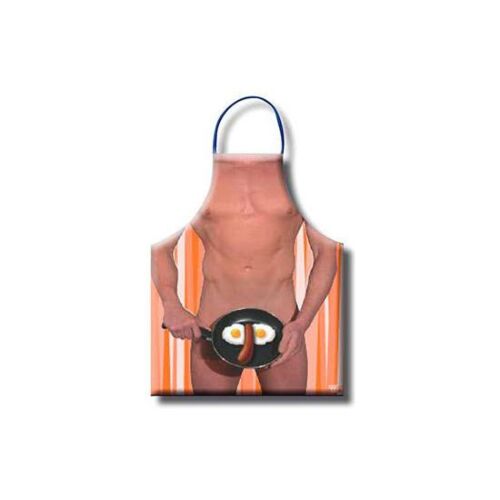 Tablier Diablo Picante Oeufs Frits Homme avec illustrations ludiques