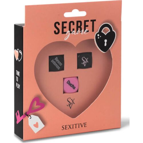 Jeu de dés érotiques SEXITIVE Secret game