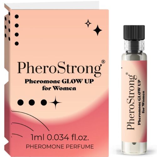 Parfum aux phéromones Pherostrong Glow Up pour femme