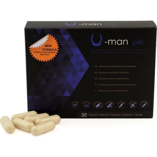 Complément Alimentaire 500COSMETICS U-Man Pills pour la virilité