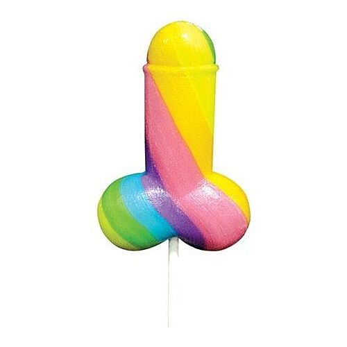 Sucette pénienne PRIDE Rainbow multicolore