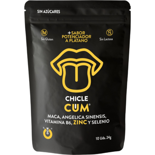 Chicles Estimulantes WUG SEX SENSE CUM pour la Vitalité Masculine