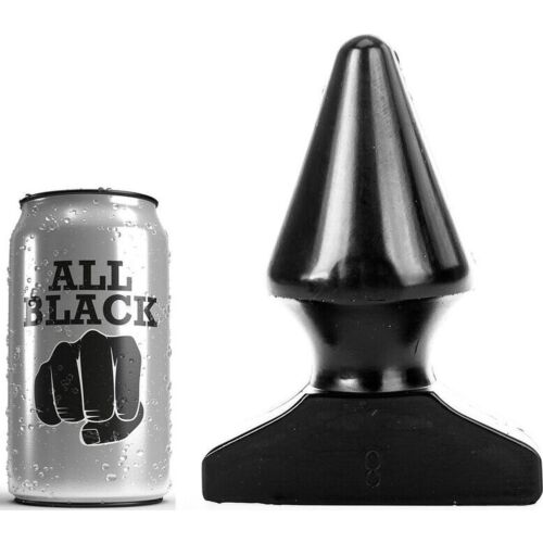 Plug Anal ALL BLACK 17 CM pour un plaisir anal intense