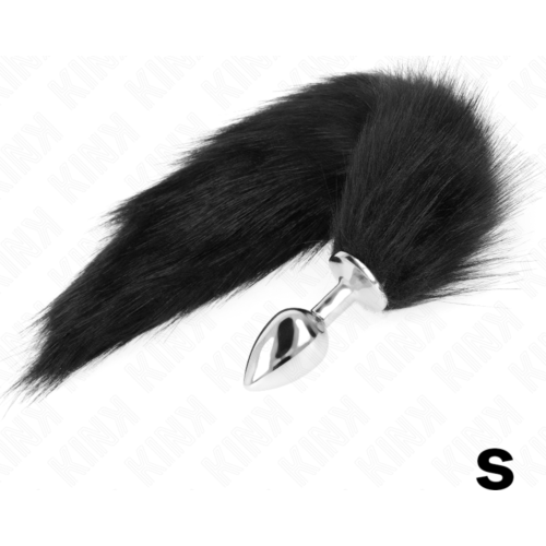 Plug Anal KINK PLEASURE PLUGS Taille S avec Queue Synthétique