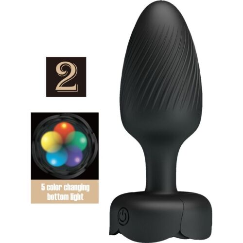 Plug Anal Pretty Love Varian 10.8 cm avec Lumière LED