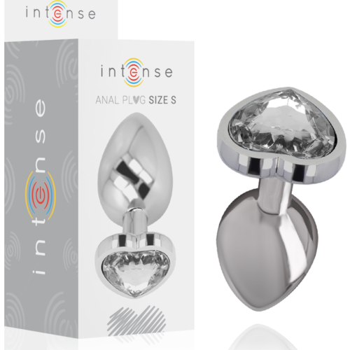Plug anal INTENSE avec joyau en diamant taille S