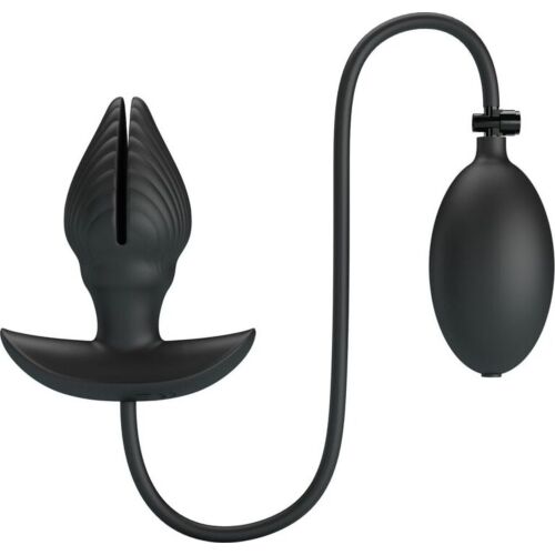 Plug Anal Inflable Pretty Love - Ajustable et Vibrant