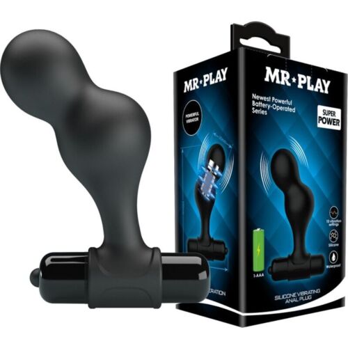 Plug anal vibrant MR PLAY avec 10 modes de vibration