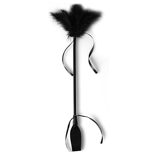 Plume Cravache SECRETPLAY | Palette et plumes pour des sensations variées