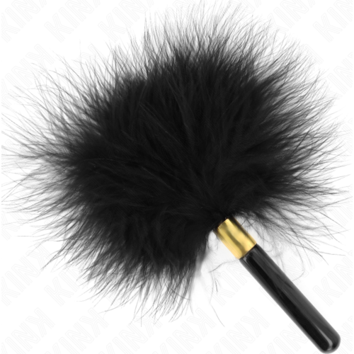 Plumes KINK - Chatouilles dorées pour des jeux sensuels