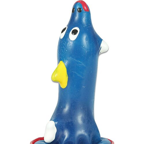 Préservatif décoratif Condomerie Dauphin, peint à la main