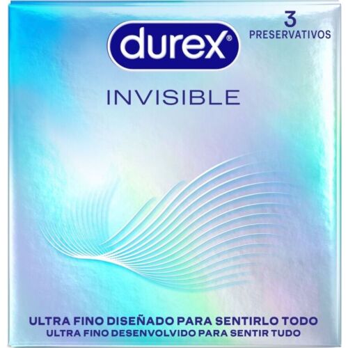 Préservatifs Durex Invisible Ultra Fins 3 unités