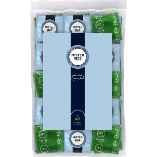 Préservatifs MISTER SIZE XS 47 MM - Ajustement fin et sécurisé