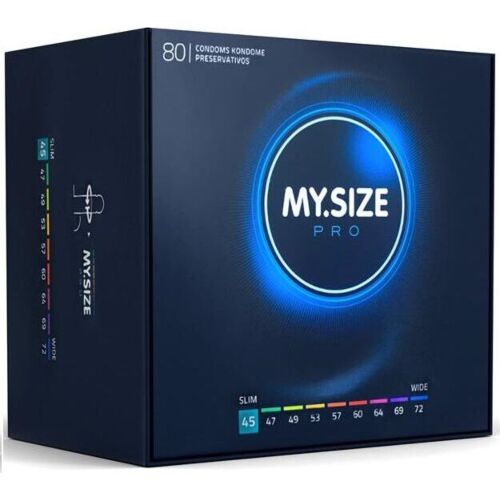 Préservatifs MY SIZE PRO 45 mm | Ajustement recommandé