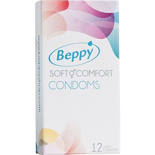 Préservatifs Beppy Doux et Confort - 12 unités avec lubrifiant