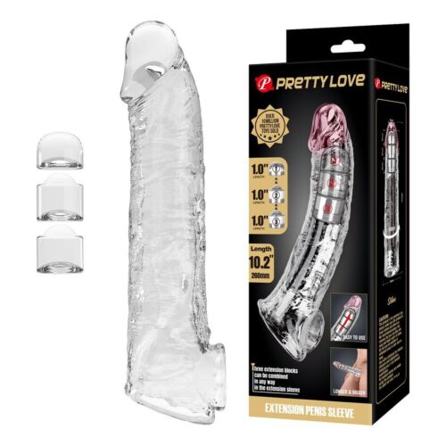 FOR HIM PRETTY LOVE Manchon d’extension ajustable