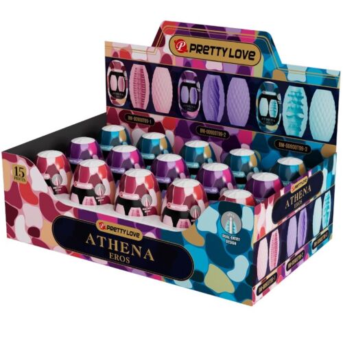 Masturbateur Pretty Love Athena Eros avec 3 sensations internes