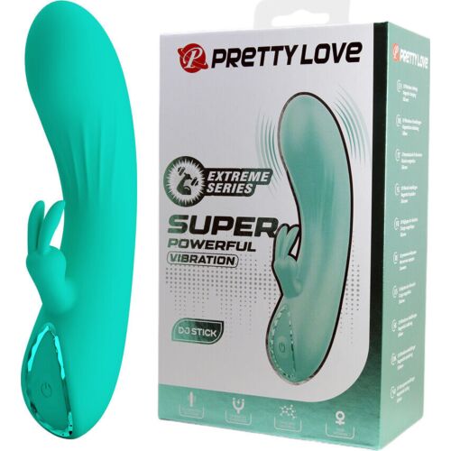 Vibrateur Pretty Love DJ Stick G-Spot avec stimulateur clitoridien