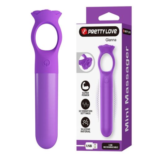 Vibromasseur mini rechargeable HIGH TECH GIANA