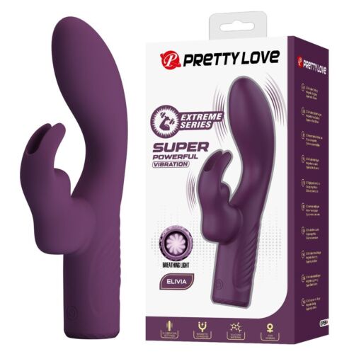 Vibrateur Rabbit PRETTY LOVE Olivia 10 Fonctions