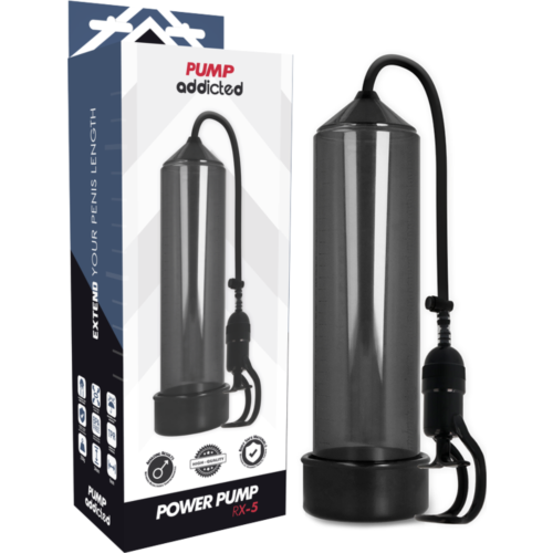 Bomba Pénienne Pump Addicted RX5 avec Système de Vide