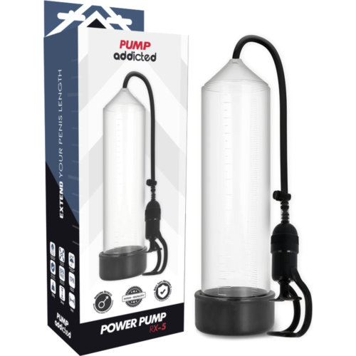 Pompe Pénis Pump Addicted RX5 | Système de vide