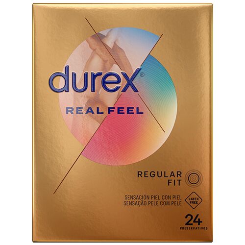 Préservatifs DUREX VRAIE SENTIMENT 24 Unités - Sensation naturelle