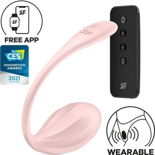 Vibrateur Satisfyer Ribbed Petal avec télécommande et app