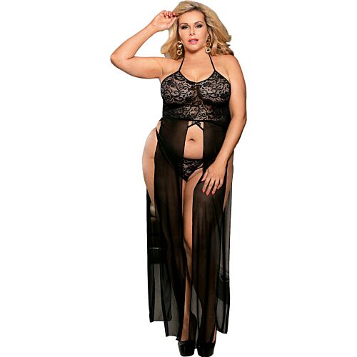 Ensemble top-robe et tanga SUBBLIME Queen Plus