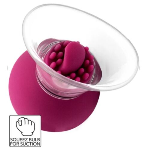 Pompe Vibrante et Rotative She.E.O pour Nipples et Clitoris