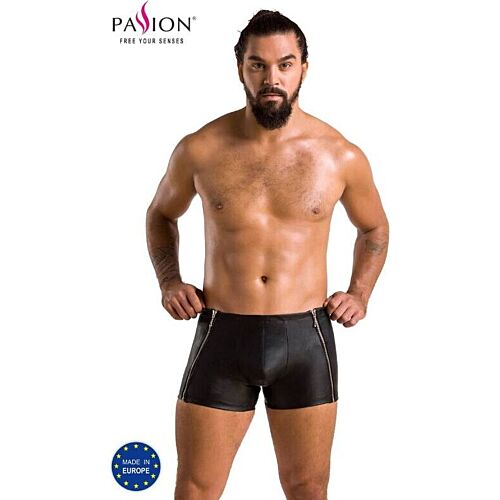 Boxers PASSION MEN 049 SHORT MATT NOIR