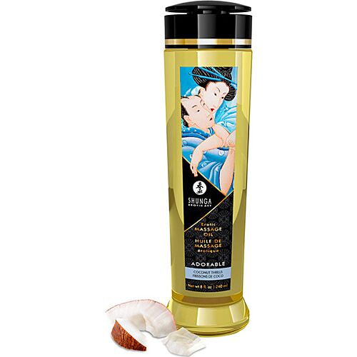 Huile de massage SHUNGA Adorable 240 ml - Douceur orientale
