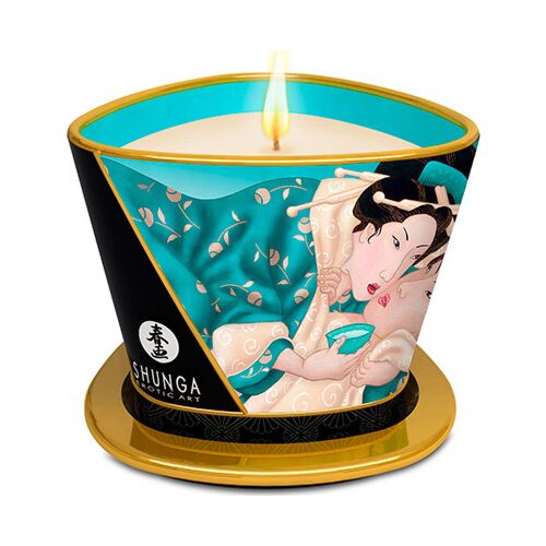 Bougie de massage SHUNGA Fleurs des Îles 170 ml