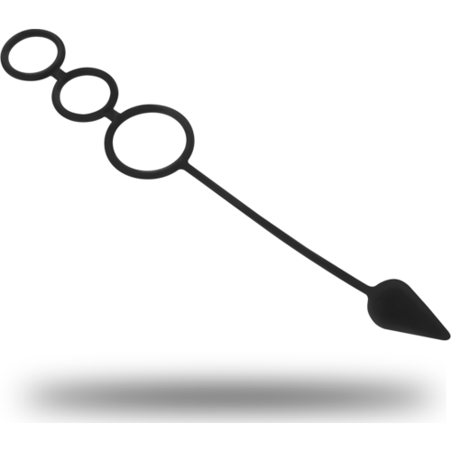 Plug Anal OHMAMA FETISH avec Anneau Pénien et Testículos