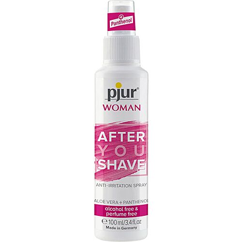 Spray Après-Rasage Pjur Woman 100 ml | Calme l'irritation