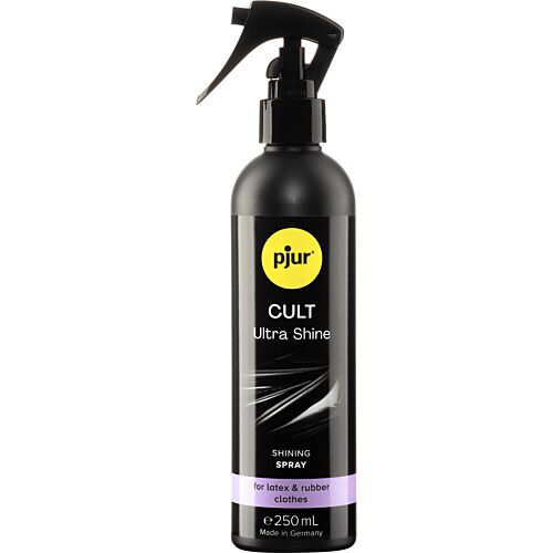 Spray Pjur Cult Ultra Shine 250 ml pour latex et caoutchouc