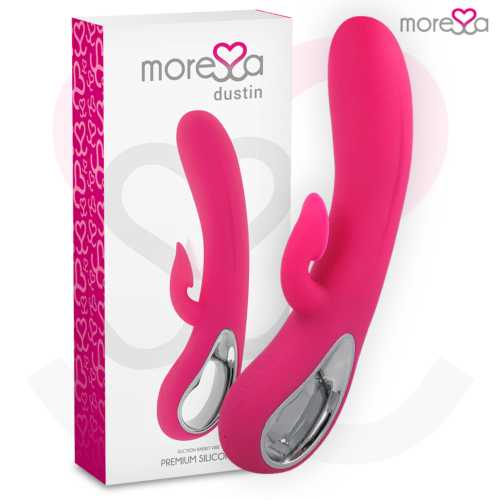 Vibromasseur MORESSA DUSTIN avec succion clitoridienne
