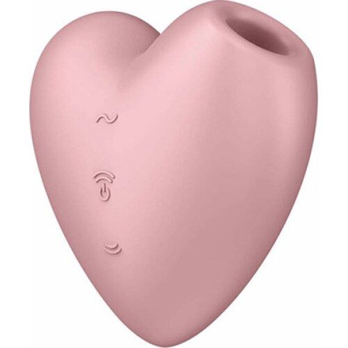 Suceur Satisfyer Cutie Heart avec vibrations